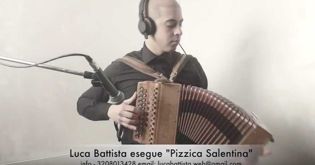 Luca Battista esegue “Pizzica Salentina”