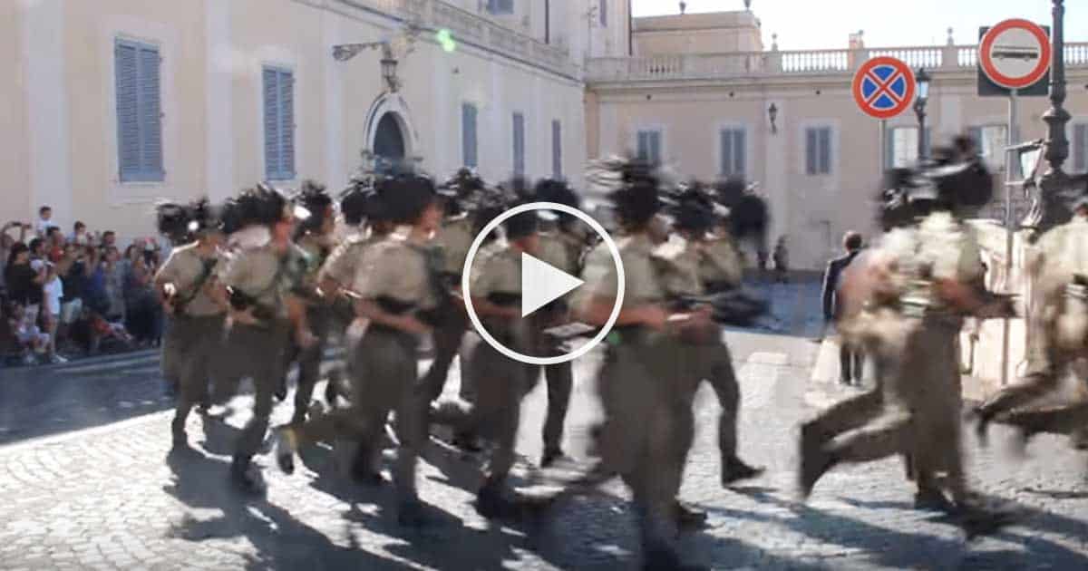 Bersaglieri – Cambio della Guardia al Quirinale