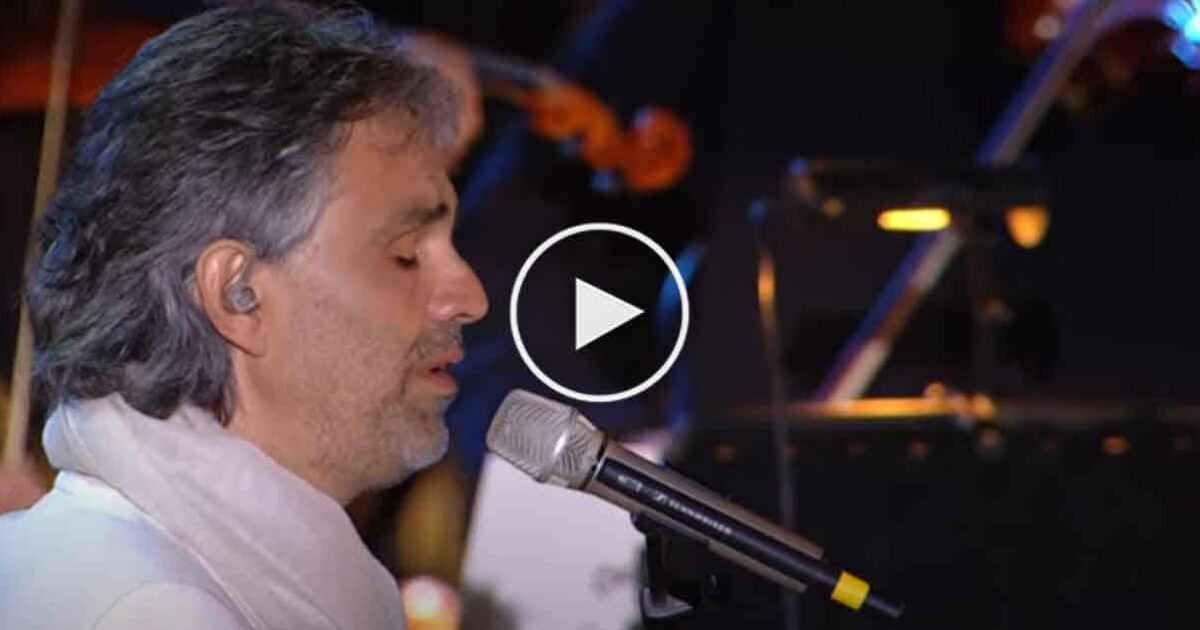 Il mare calmo della sera – Andrea Bocelli